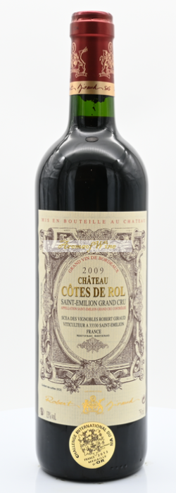 Wine : Chateau Cotes de Rol, Saint-Emilion Grand Cru (1280342) (2009)
