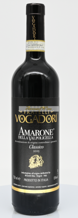 Wine : Fratelli Vogadori, Amarone Della Valpolicella, Classico (1995705) (2015)