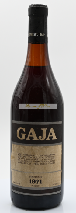 Wine : Gaja, Barbaresco (1099605) (1971)
