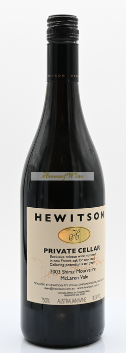 Hewitson Private Cellar Shiraz Mourvedre Barossa Valley