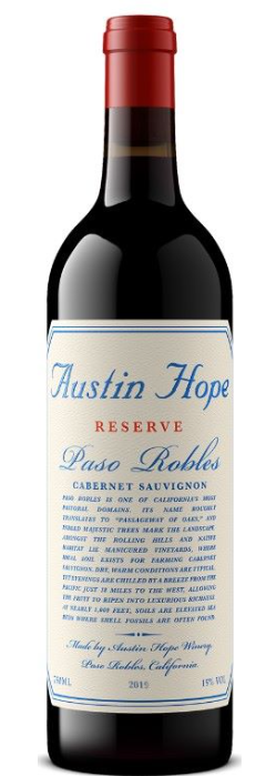 Wine : Austin Hope, Reserve Cabernet Sauvignon, Paso Robles (1977523) (2019)