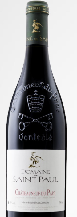 Wine : Domaine de Saint Paul, Chateauneuf-du-Pape, Rouge (1239412) (2015)