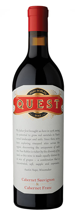 Wine : Quest, Proprietary Red Paso Robles (1988381) (2020)