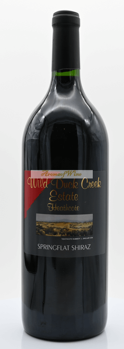 Wine : Wild Duck Creek Estate, Springflat Shiraz, Heathcote (1005631) (2005)